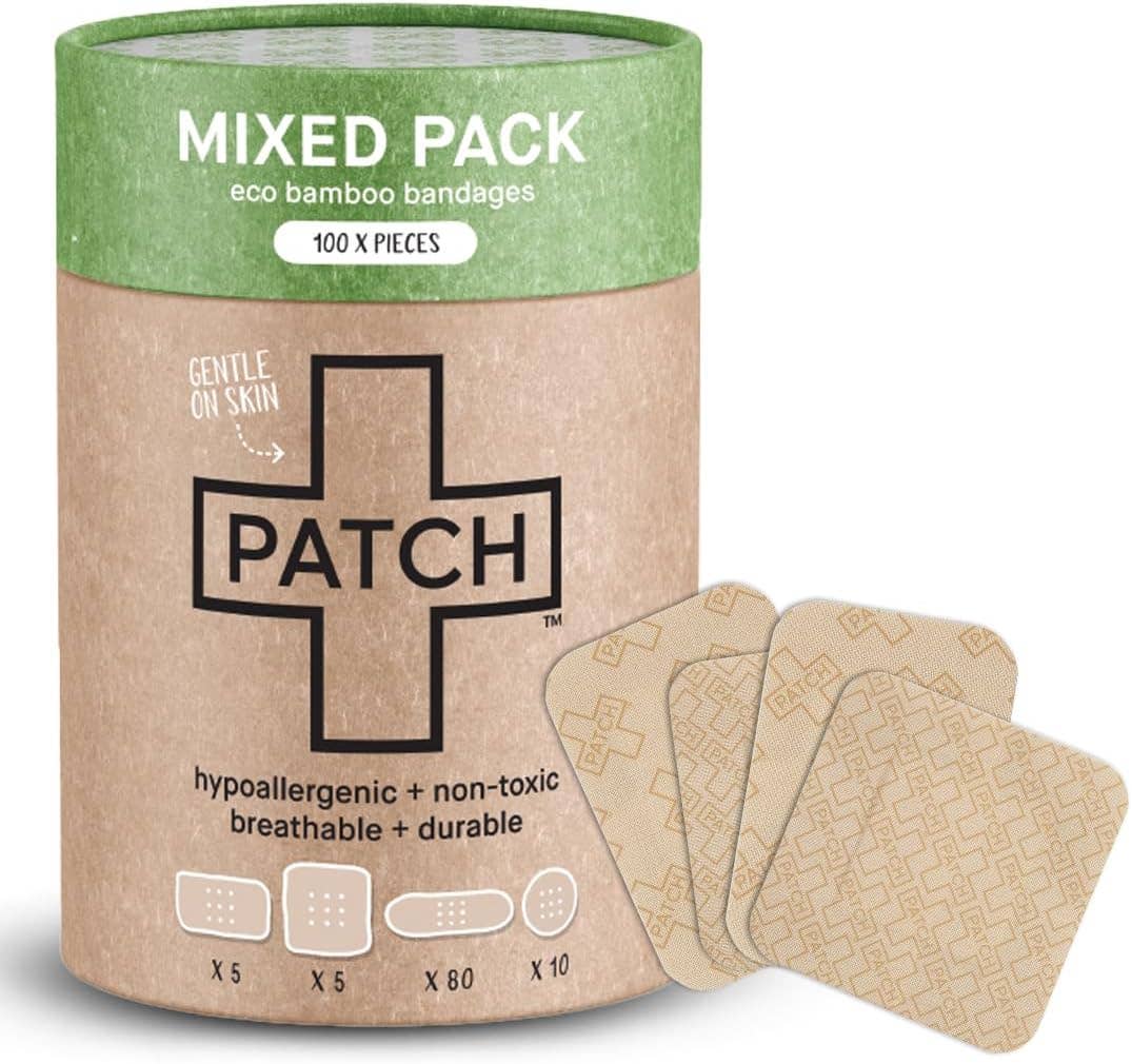 PATCH MIXED PACK - 100 Assorted Size Bandages