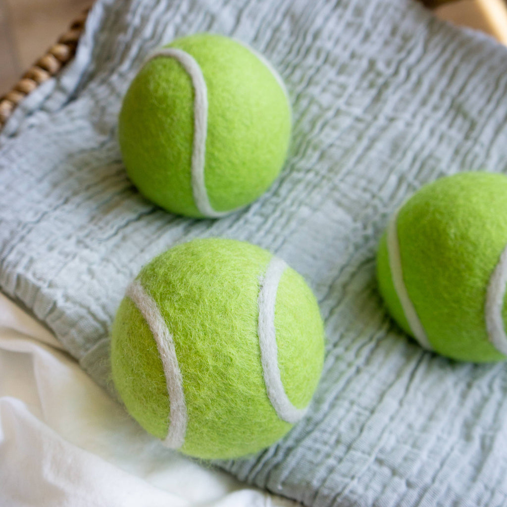 Dryer Balls: Tennis Ball