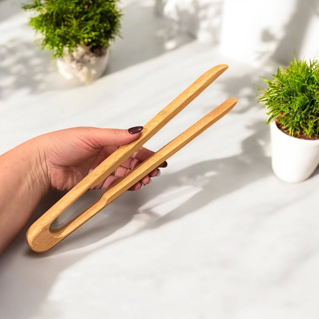Bamboo Tongs