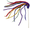 Multi-Strand Teaser Cat Toy: Rainbow