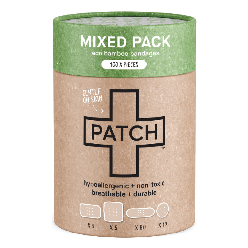 PATCH MIXED PACK - 100 Assorted Size Bandages